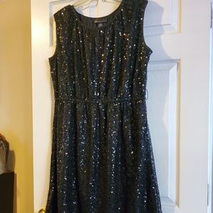 Lane Bryant sequined mini dress